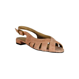 Giani Bernini Women's Essie Fisherman Peep Toe Slingback Flat Sandals